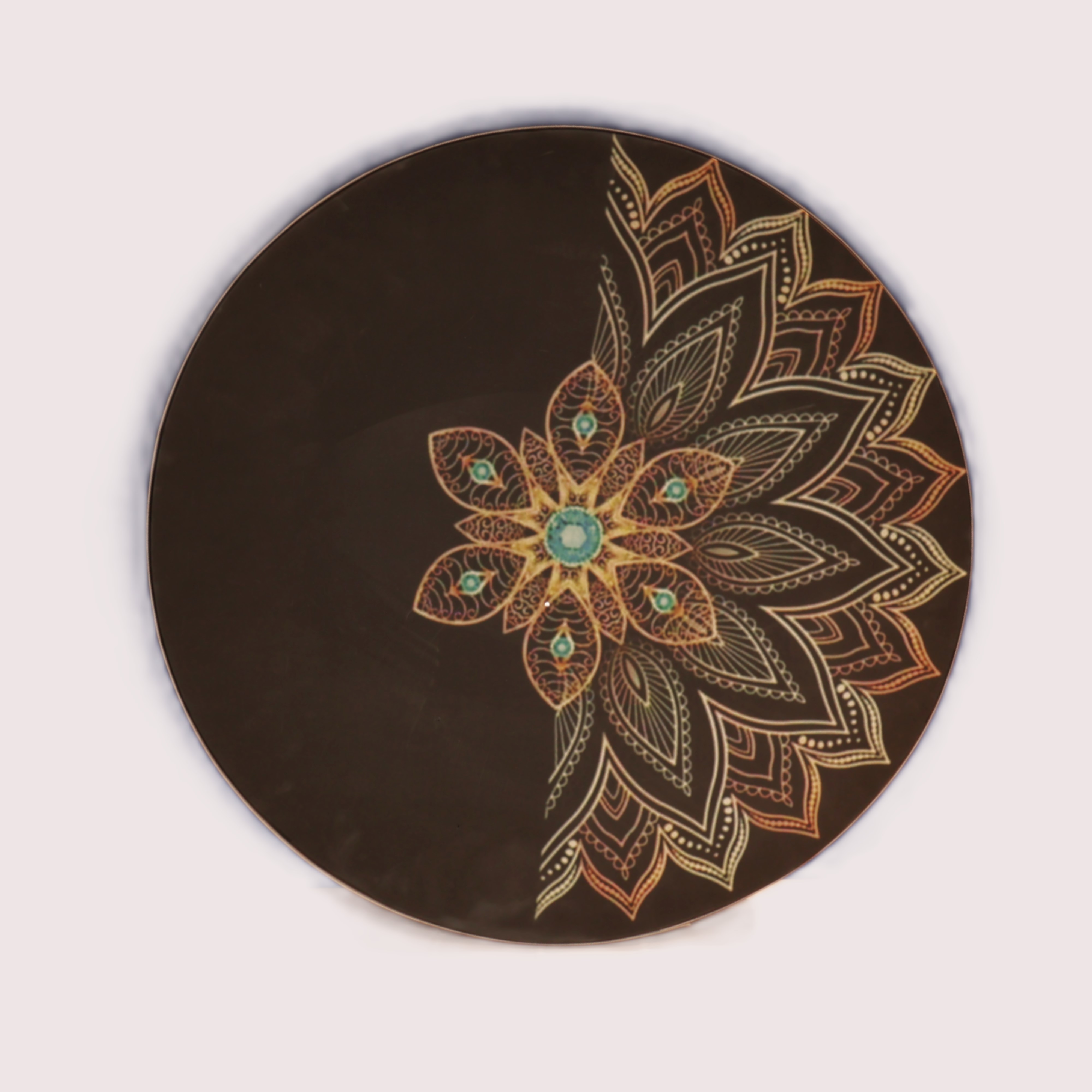دف کردستان طرح گل خورشیدی